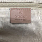 グッチ GUCCI ディアマンテ スーキートートバッグ 211943 ピンクベージュ キャンバス レザー レディース ハンドバッグ