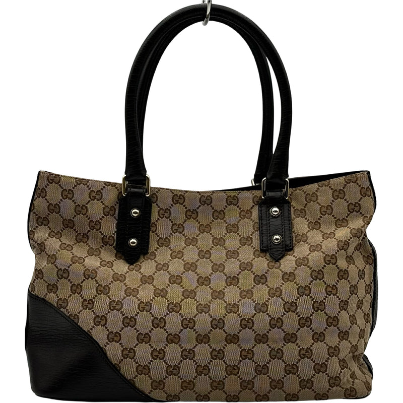 グッチ GUCCI GGキャンバス ホースビット トートバッグ 137385 