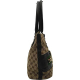 グッチ GUCCI GGキャンバス ホースビット トートバッグ 137385 ブラウン GGキャンバス ユニセックス トートバッグ