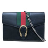 グッチ GUCCI ディオニソス チェーンウォレット 481377 ブラック レザー レディース ショルダーバッグ