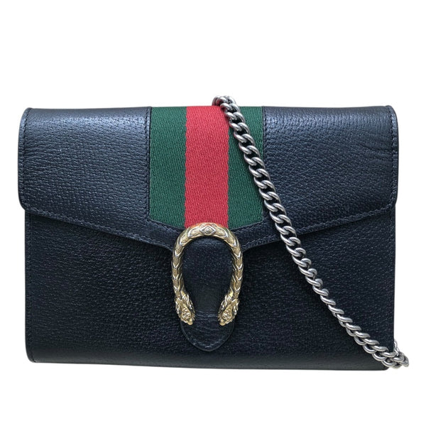 グッチ GUCCI ディオニソス チェーンウォレット 481377 ブラック