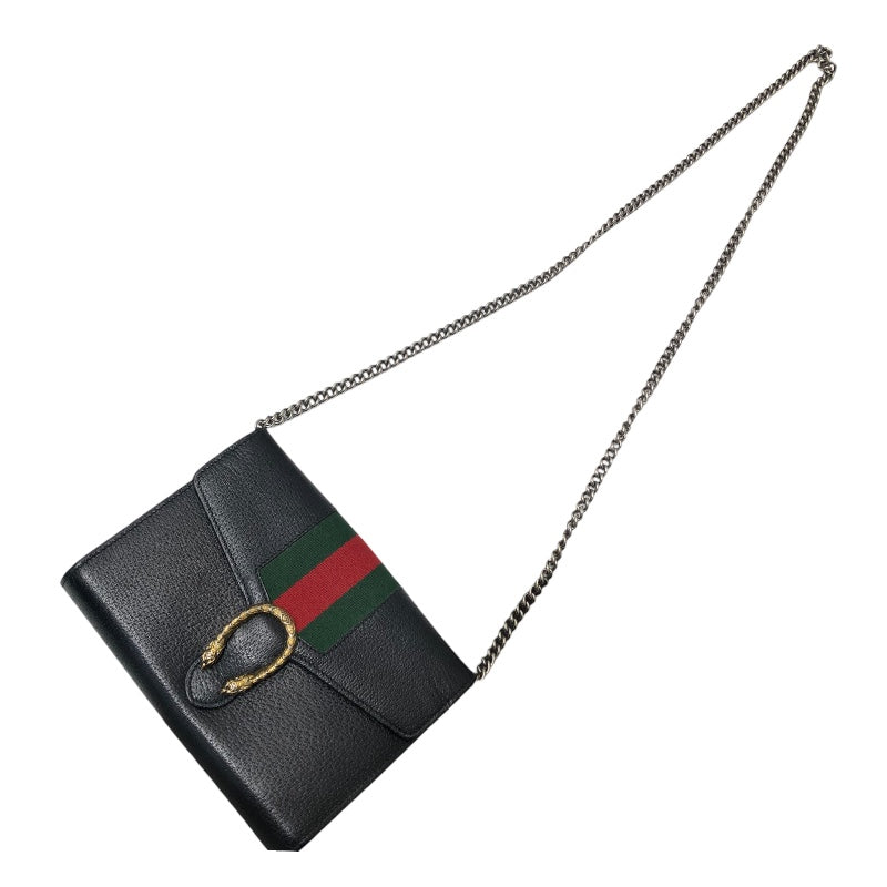 グッチ GUCCI ディオニソス チェーンウォレット 481377 ブラック