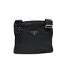 プラダ PRADA ナイロンショルダーバッグ ブラックシルバー金具 ナイロン メンズ ショルダーバッグ