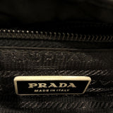 プラダ PRADA ナイロンショルダーバッグ ブラックシルバー金具 ナイロン メンズ ショルダーバッグ