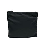 プラダ PRADA ナイロンショルダーバッグ ブラックシルバー金具 ナイロン メンズ ショルダーバッグ