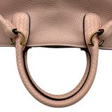 サルヴァトーレ・フェラガモ Salvatore Ferragamo レザートートバッグ 210914 ピンク レザー レディース トートバッグ