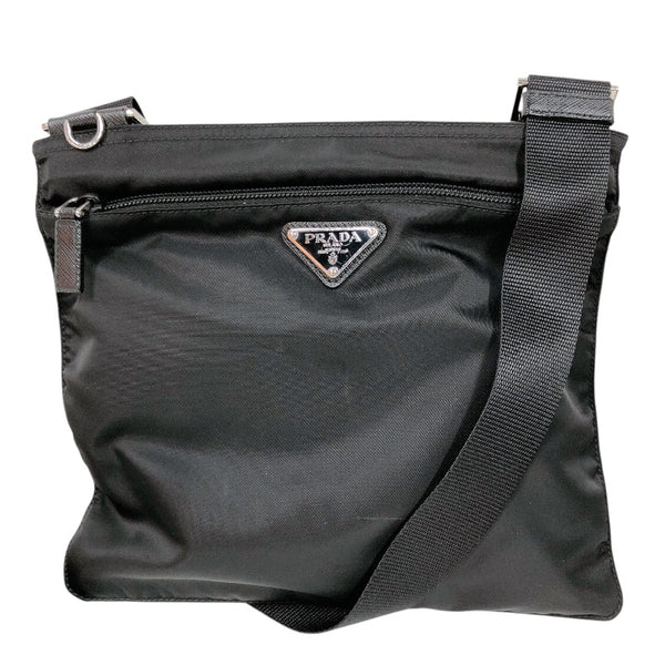 プラダ PRADA ナイロンショルダーバッグ 1BH978 ブラック ナイロン