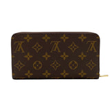 ルイ・ヴィトン LOUIS VUITTON ジッピー・ウォレット M42616 ブラウン モノグラム ユニセックス 長財布