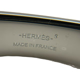 エルメス HERMES オランプ バングル ブルージーン シルバー金具 エプソン/メタル アクセサリー