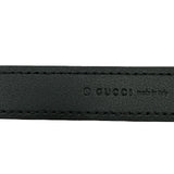 グッチ GUCCI ブロンディスリムベルト80cm 723073 ブラック レザー レディース ベルト