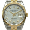 ロレックス ROLEX デイトジャスト36 126233G ホワイトシェル ゴールド/ステンレススチール 自動巻き メンズ 腕時計