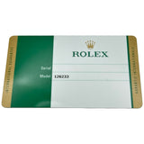 ロレックス ROLEX デイトジャスト36 126233G ホワイトシェル ゴールド/ステンレススチール 自動巻き メンズ 腕時計