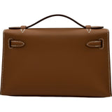 エルメス HERMES ポシェットケリー K刻 ゴールド ゴールド金具 スイフト レディース ハンドバッグ