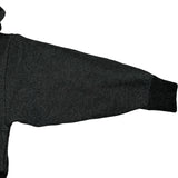 ロエベ LOEWE アナグラムレザーロゴプルオーバーパーカー S359Y25X14 グレー コットン レディース パーカー