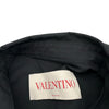 ヴァレンティノ VALENTINO ロゴプレートポケット長袖シャツジャケット 6V3CI005CKV ブラック ナイロン メンズ その他アウター