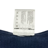 シャネル CHANEL ココマークノースリーブワンピース P43032 ネイビー コットン レディース ワンピース