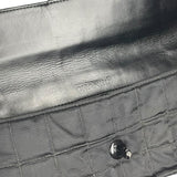 シャネル CHANEL ニュートラベルラインフラップバッグ A15316 ブラック ナイロンジャガード レディース ショルダーバッグ