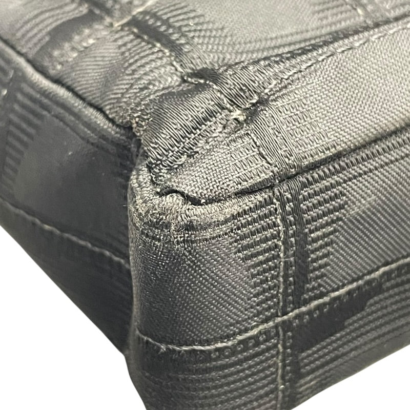 シャネル CHANEL ニュートラベルラインチェーンワンショルダー A15316 6番台 ブラック ブラック金具 ナイロンジャガード レディース ショルダーバッグ CHANEL - シャネル CHANEL ニュートラベルラインチェーンワン