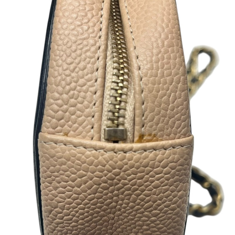 シャネル CHANEL CCフィリグリーチェーンポシェット AP0365 ベージュ