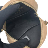 シャネル CHANEL CCフィリグリーチェーンポシェット AP0365 ベージュ・ブラック キャビア レディース ショルダーバッグ