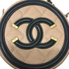 シャネル CHANEL CCフィリグリーチェーンポシェット AP0365 ベージュ・ブラック キャビア レディース ショルダーバッグ