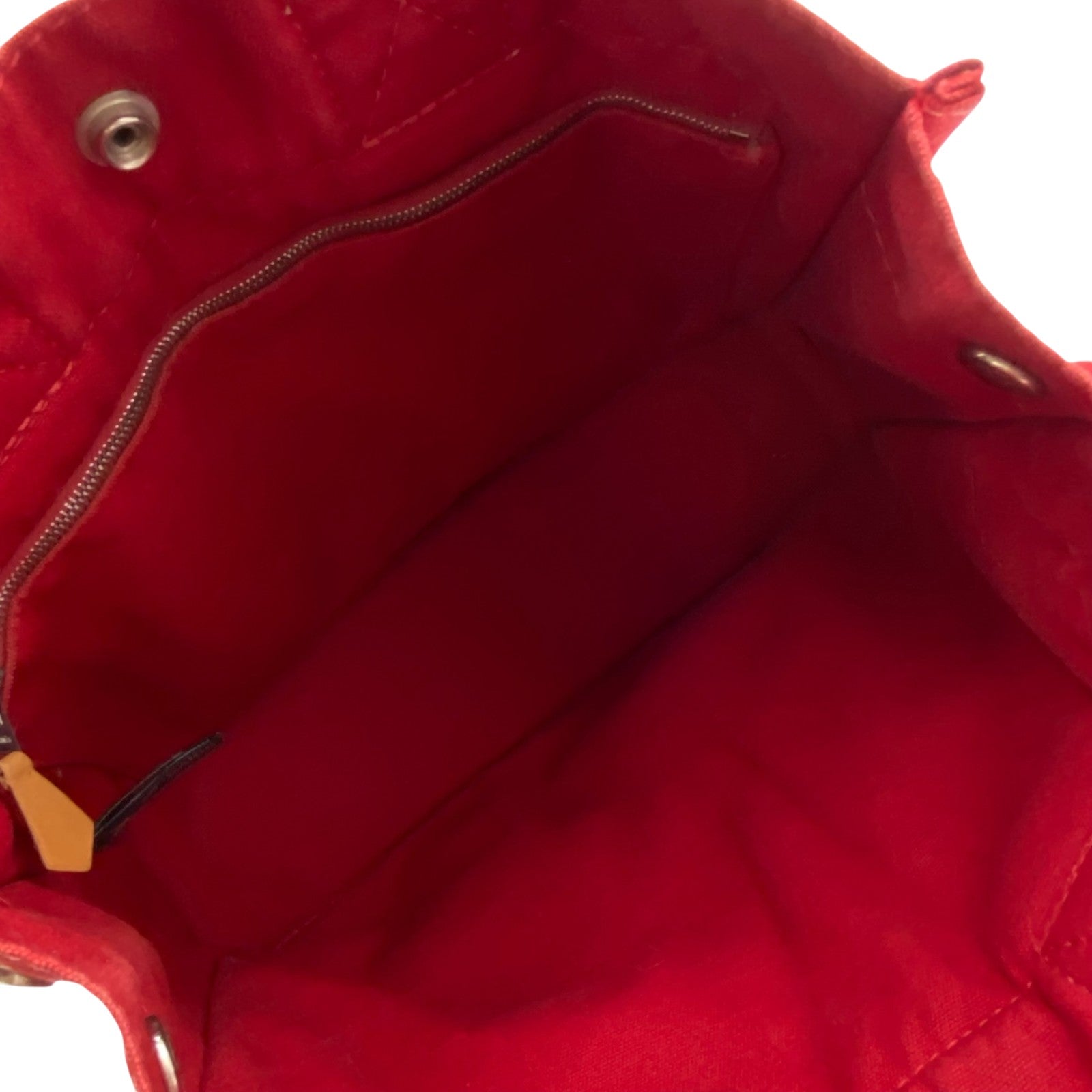 エルメス HERMES フールトゥトートPM レッド トワル レディース 