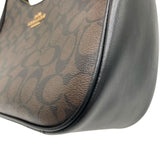 コーチ COACH テリホーボー CK161 ブラウン/ブラック シグネチャーPVC/レザー レディース ショルダーバッグ