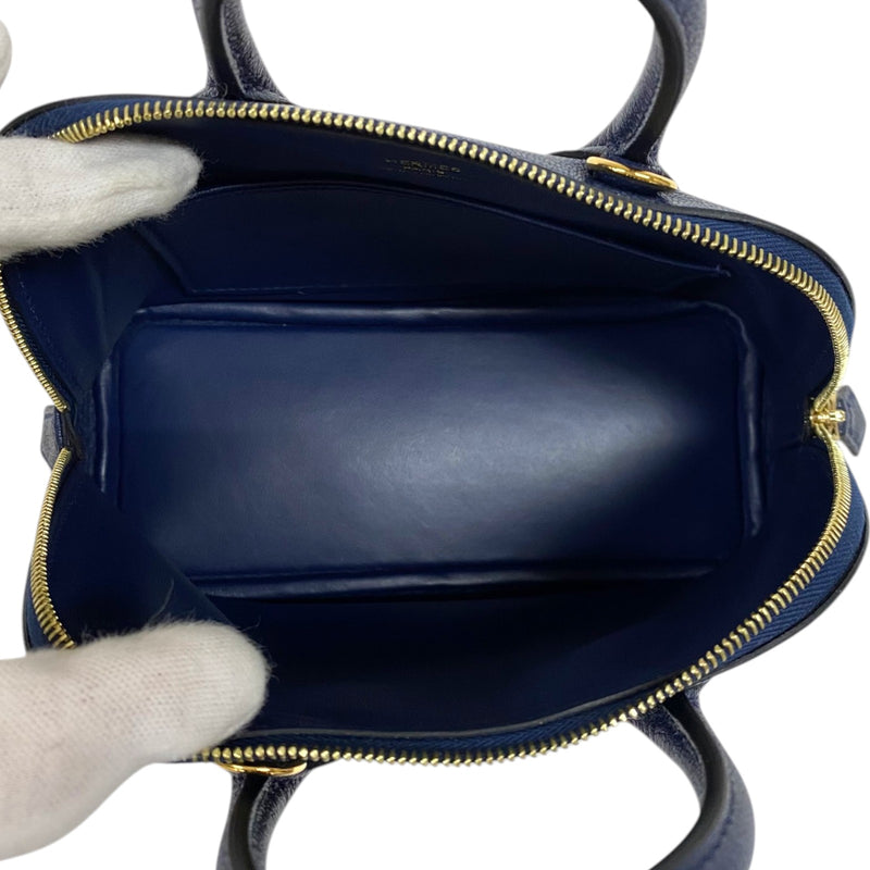 エルメス　ボリード1923　ミニ　ブルーネイビー　シェーヴル　ゴールド金具 【新品】 エルメス HERMES ボリード1923 ミニ K刻 ブルーネイビー ゴールド金具