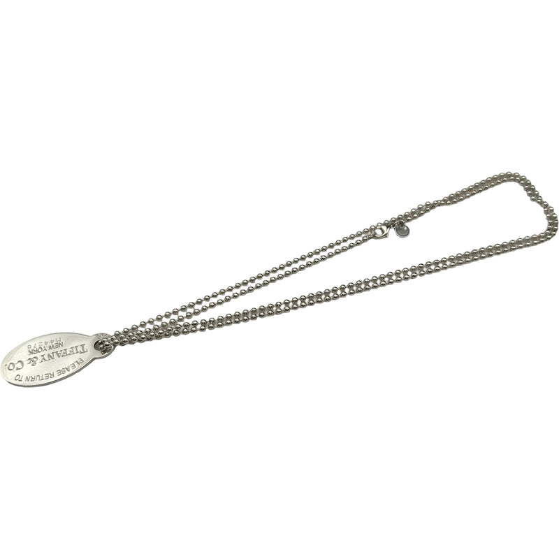 ティファニー TIFFANY＆CO リターントゥタグネックレス シルバー SV925