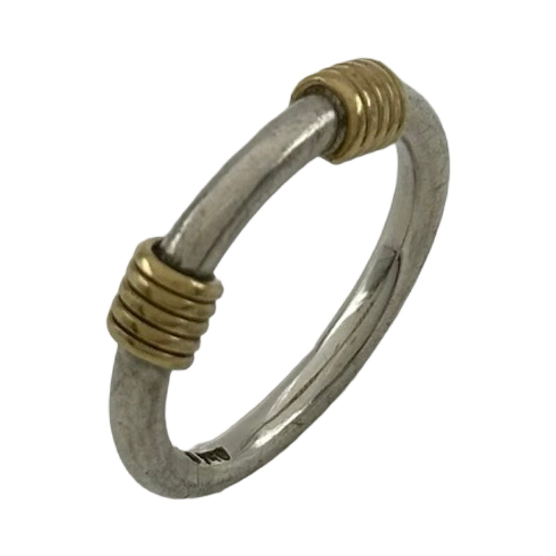 ティファニー TIFFANY＆CO バンドウィズリング シルバー 925/750