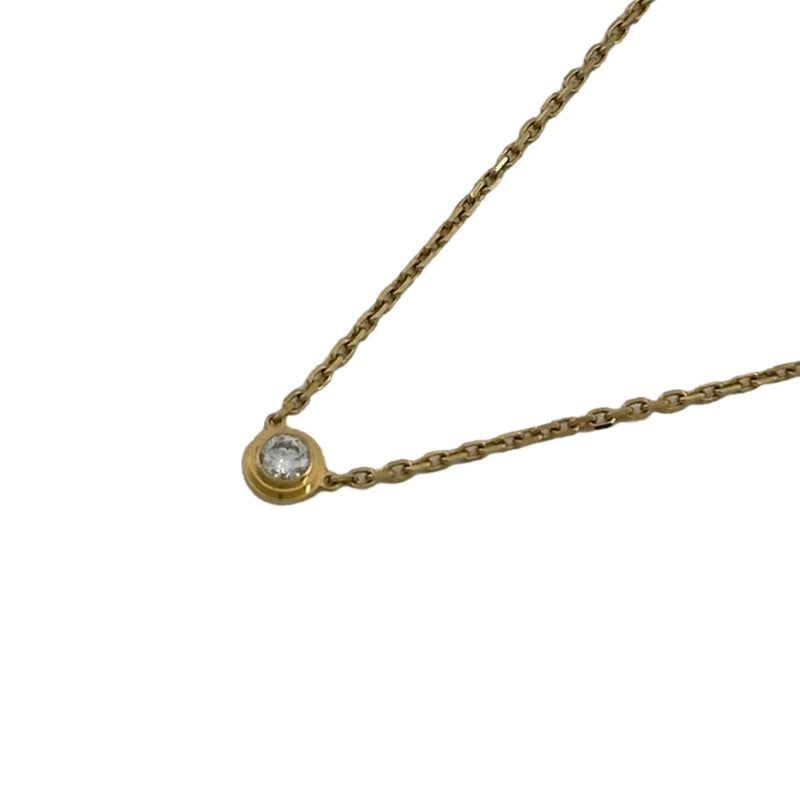 カルティエ ダムール ネックレス カルティエ Cartier ダムール ネックレス ゴールド Au750 ダイヤモンド