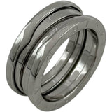 ブルガリ BVLGARI ビ―ゼロワンリング3バンド(S) ホワイトゴールド 750 ジュエリー