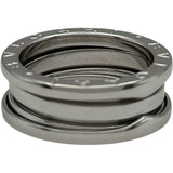 ブルガリ BVLGARI ビ―ゼロワンリング3バンド(S) ホワイトゴールド 750 ジュエリー