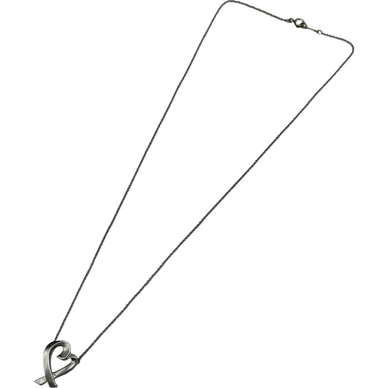 ティファニー TIFFANY＆CO ラビングハートネックレス シルバー 925