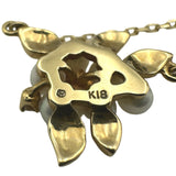 ミキモト MIKIMOTO ネックレス ゴールド K18 パール ジュエリー