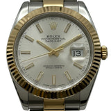 ロレックス ROLEX デイトジャスト41 126333 シルバー ゴールド/ステンレススチール 自動巻き メンズ 腕時計