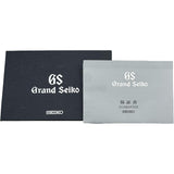 グランドセイコー Grand Seiko ヘリテージコレクション 9Fクォーツ 日本500本限定 SBGX089(9F61-0AE0) ブラック ステンレススチール クオーツ メンズ 腕時計