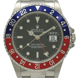 ロレックス ROLEX GMTマスター2 16700 ブラック ステンレススチール 自動巻き メンズ 腕時計