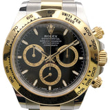 ロレックス ROLEX デイトナ 126503 ブラック K18イエローゴールド/ステンレススチール 自動巻き メンズ 腕時計