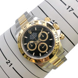 ロレックス ROLEX デイトナ 126503 ブラック K18イエローゴールド/ステンレススチール 自動巻き メンズ 腕時計