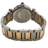 カルティエ Cartier パシャ　ドゥ　カルティエ W2PA0007 ホワイト ピンクゴールド/ステンレススチール レディース 腕時計