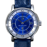 ブルガリ BVLGARI ソロテンポ ST29S ブルー ステンレススチール レディース 腕時計