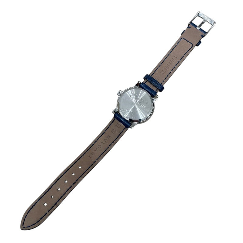 ブルガリ BVLGARI ソロテンポ ST29S ブルー ステンレススチール