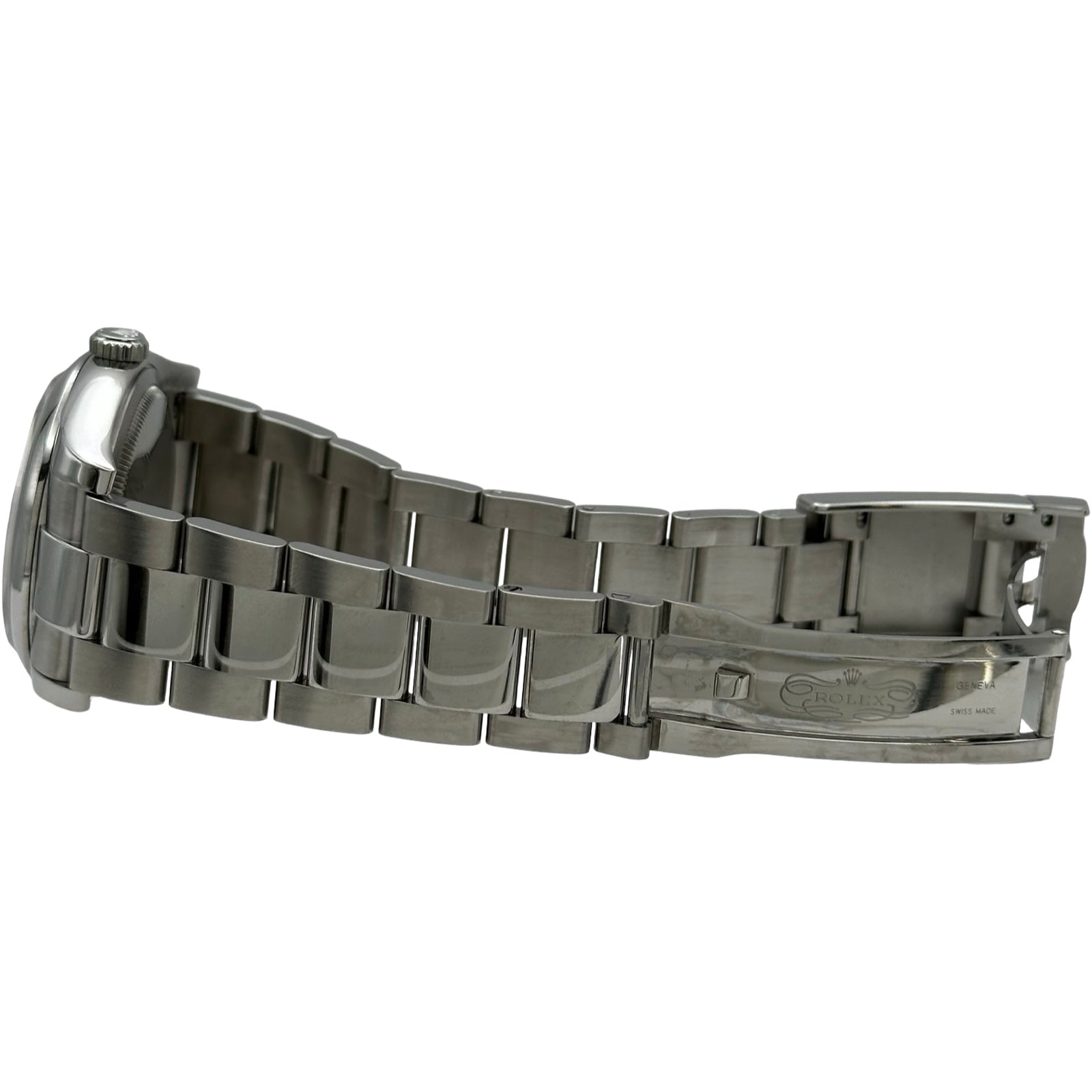 ロレックス ROLEX デイトジャスト 116200 ブラック ステンレススチール 