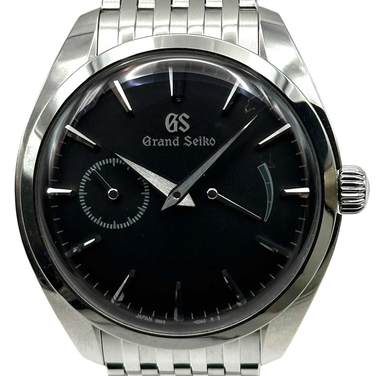 グランドセイコー Grand Seiko エレガンスコレクション SBGK009 ブラック ステンレススチール 手巻き メンズ 腕時計 グランドセイコー Grand Seiko エレガンスコレクション SBGK009