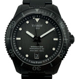 ティソ TISSOT シースター1000 パワーマティック80 T120.807.33.051.00 ブラック ステンレススチール(ブラックPVD加工) 自動巻き メンズ 腕時計