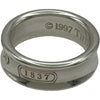 ティファニー TIFFANY＆CO 1837ナローリング シルバー 925 ジュエリー
