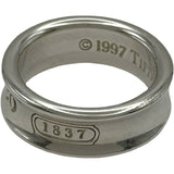 ティファニー TIFFANY＆CO 1837ナローリング シルバー 925 ジュエリー