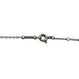 ティファニー TIFFANY＆CO バイザヤード ネックレス プラチナ Pt950 ダイアモンド ジュエリー