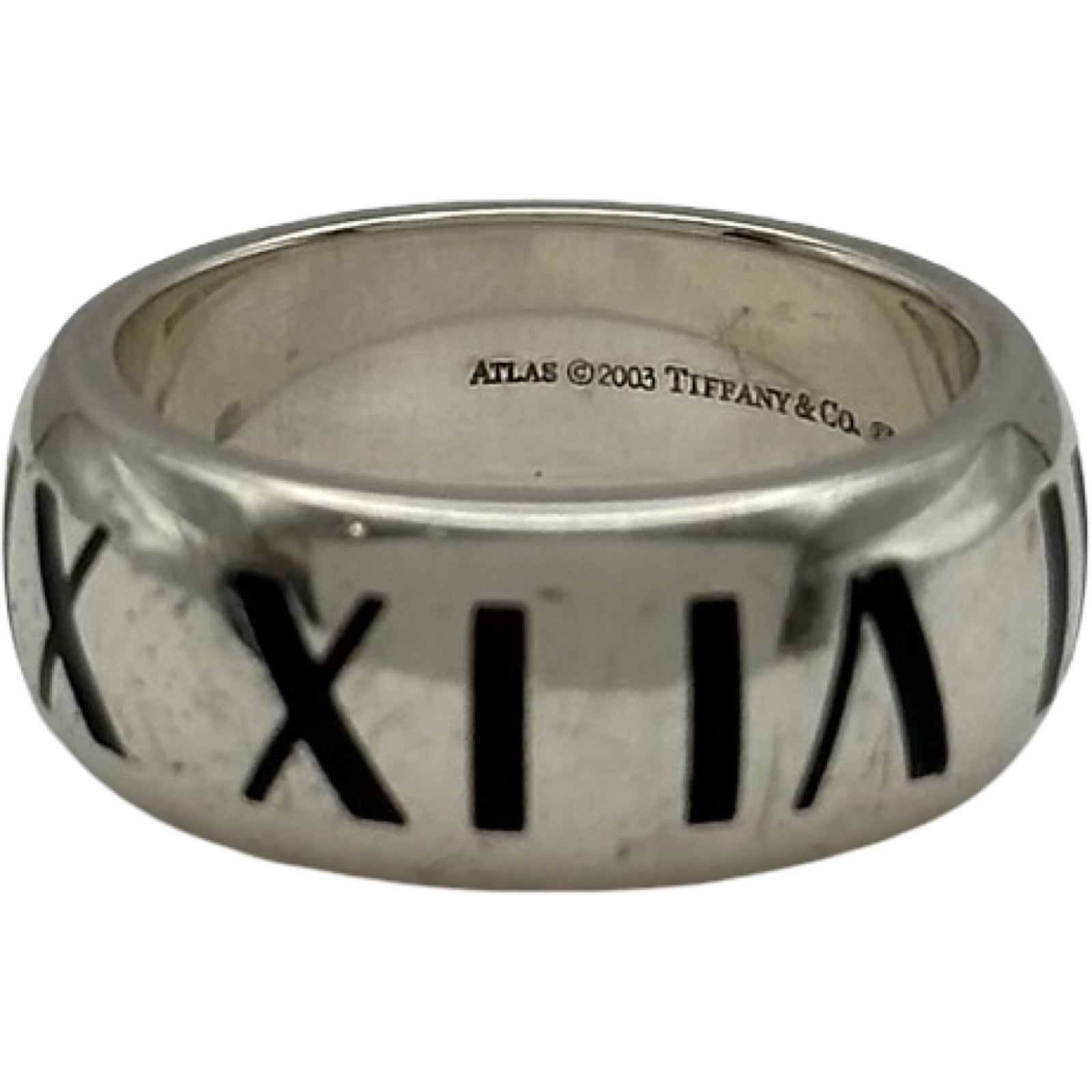 美品◎ ティファニー アトラスリング ネックレス シルバー925 男女兼用 ティファニー TIFFANY＆CO アトラスリング シルバー 925 ジュエリー